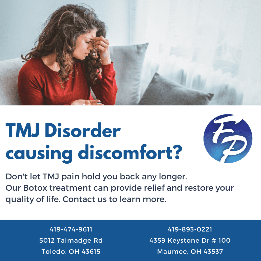 Infographic about TMJ and headaches